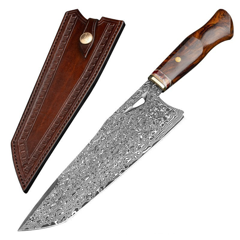 Atila Damascus Pattern Professional Chef Knife