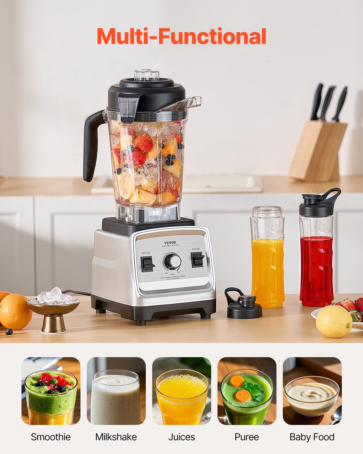 Atila 85 Oz 1400W Blender